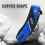Farabi Kick Shield Strike Thai Pad Curved Large Boxing MMA Training x 1 unit (Black/Blue) 5