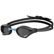 arena Cobra Core Swipe Unisex Adult Racing Swimming Goggles, Swimming Pool Goggles with Curved Lenses, Anti-Fog, UV Protection, 5 Interchangeable Nose