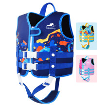 Gogokids Toddler Swim Vest, Kids Float Jacket with Dual Adjustable Strap, Child Swimming Pool Vest for 2-8 Years Swimming Learning