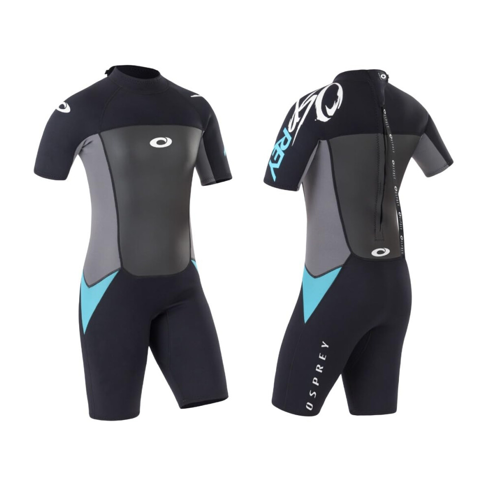 Osprey Europe Osprey Women's Osp L - Origin Shorty Wetsuit, L Uk Black/Blue