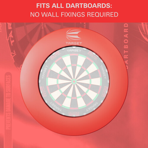 Target Darts Pro Tour Printed Surround Red 2