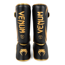 Venum, Challenger Standup Shin Guards, Men's, XL, Black/Gold