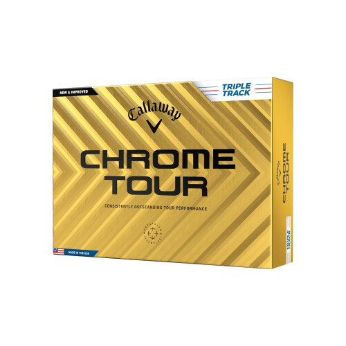 Callaway Callaway Golf Chrome Tour Premium Golf Ball 2024, White