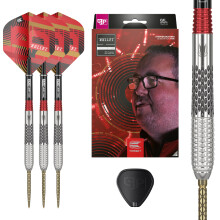 TARGET Darts Stephen Bunting G5 95% Tungsten Dart Set (22G), Steel Tip Swiss Point Darts | Generation 5 Player Edition Darts with Swiss Points,