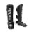 Venum, Challenger Standup Shin Guards, Men's, L, Black/Silver 2