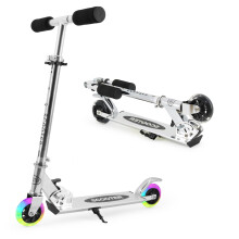 TENBOOM Scooter for Kids Ages 4-7, 2 Wheels Light Up Gift Scooters for Girls Boys Ages 6-12, Easy Folding Kids Scooter with 3 Levels Adjustable