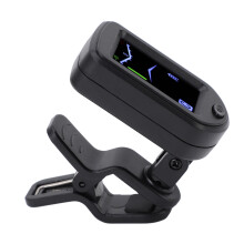 Clip-On-Gitarrengleichrichter mit LED-Bildschirm, 360 drehbar, vielseitiger digitaler elektronischer Stimmgerät für Bass, Geige, Ukulele