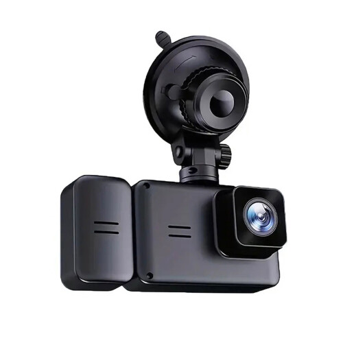 1080P Car Dashboard Camera 3 Lens 2 Inch Screen Built-in WiFi Loop Recording 2