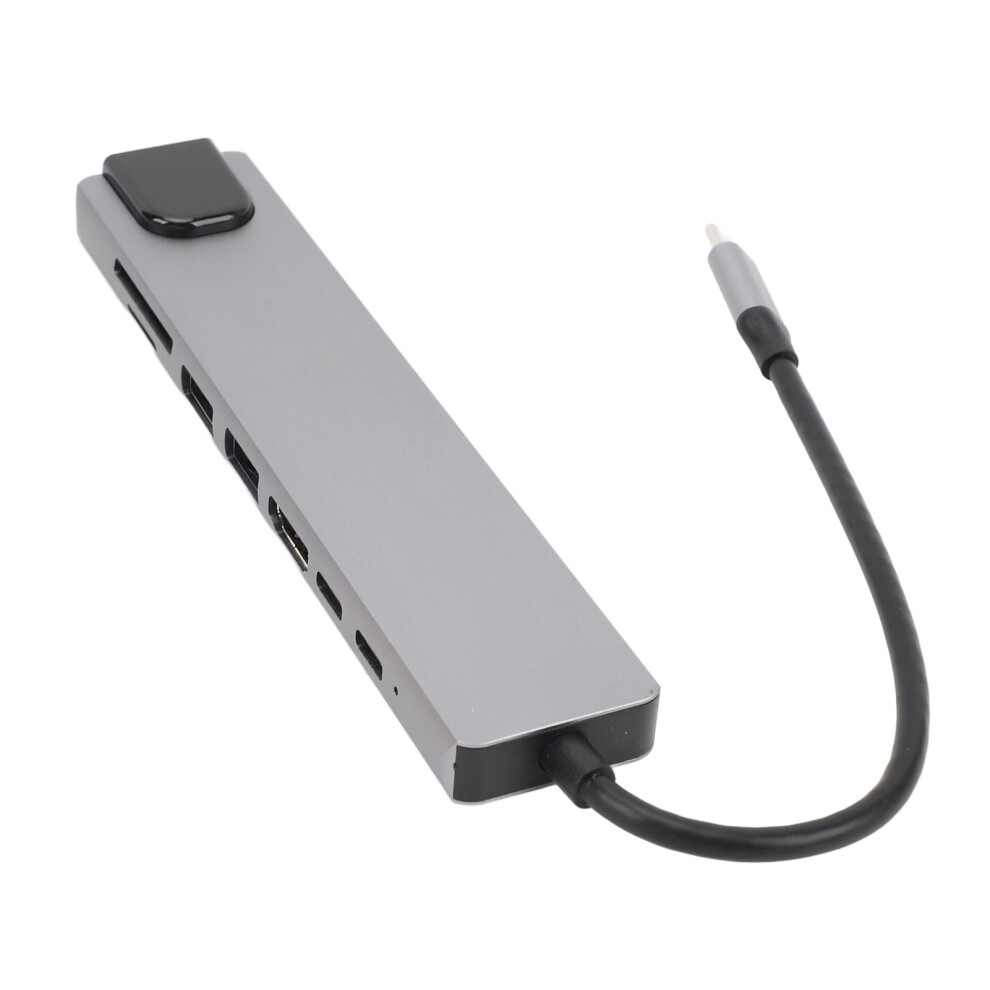 Type C Hub 8 In 1 Aluminum Alloy 4K Hdmi Usb 3.0 Rj45 87W Pd 8371331349994