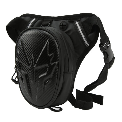 Motorcycle Leg Bag PVC Matte Drop Leg Pouch 1