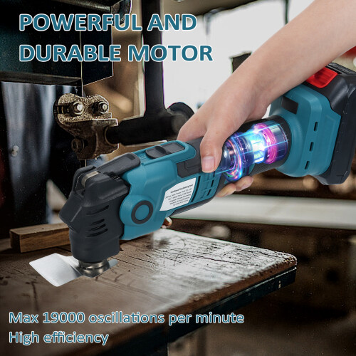Versatile 20V Oscillating Tool 19000RPM 6-Speed Control Easy Blade Release 1