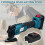 Versatile 20V Oscillating Tool 19000RPM 6-Speed Control Easy Blade Release 3