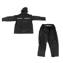 Windproof Reflective Motorcycle Raincoat Pants Set for Camping & Fishing