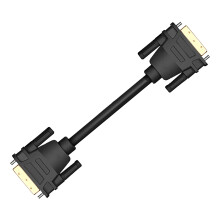 DVI male zu male Datenkabel 1m 4K Ultra HD Goldbeschichtet 24+1 Pin