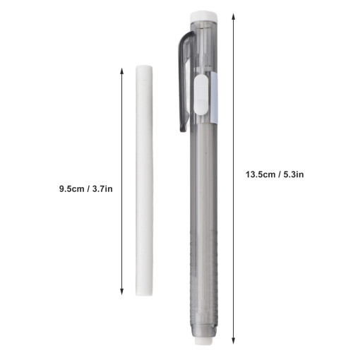 Versatile Retractable Eraser Pen Set for Students Artists and Office 1