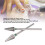 2 Stück Wolframcarbid-Nagelbohrer-Set 3