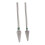 2 Stück Wolframcarbid-Nagelbohrer-Set 9