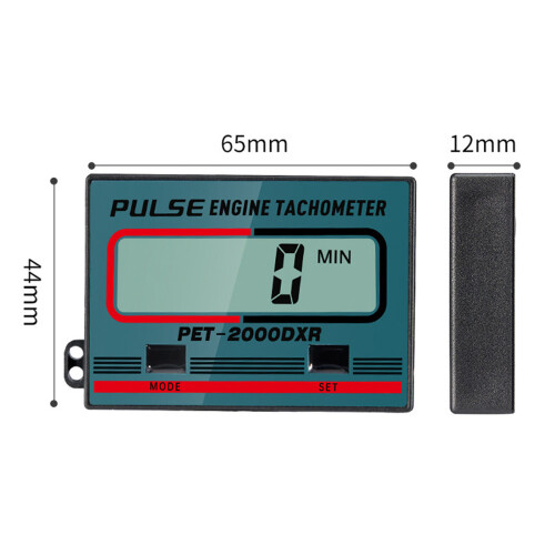Multifunction Gasoline Engine Tachometer ZSB-268, 30,000RPM, LCD Display 1
