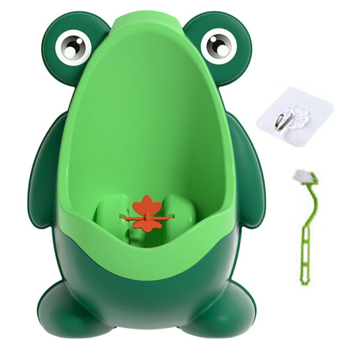 Funny Baby Frog Wall-Mounted Urinal for Boys Plastic Child Urinal 2