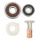 Alternator Regulator Brushes Bearings Kit Aluminum 9