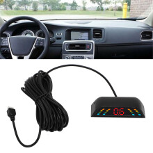 Radar di parcheggio posteriore per auto 4 sensori Ø22 mm Blu 12V