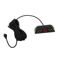 Radar posteriore dell'auto, 4 sensori, 12 V, 22 mm, nero