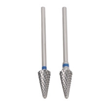 2 pièces mèche de perceuse à ongles conique en tungstène 151 154 cône