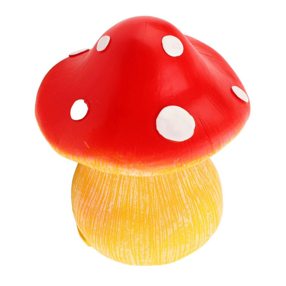 Outdoor Resin Mushroom Hidden Key Box Â Garden Yard Safe, 443G 6931331367118