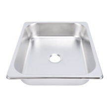 Stainless Steel 325x265x65mm RV Sink with Efficient 40mm Drainage