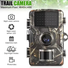 (Army Green) 1080P wildlife tracking camera, 2 inch HD LCD screen, 0.7 seconds fast trigger, infrared night vision portable wildlife monitoring