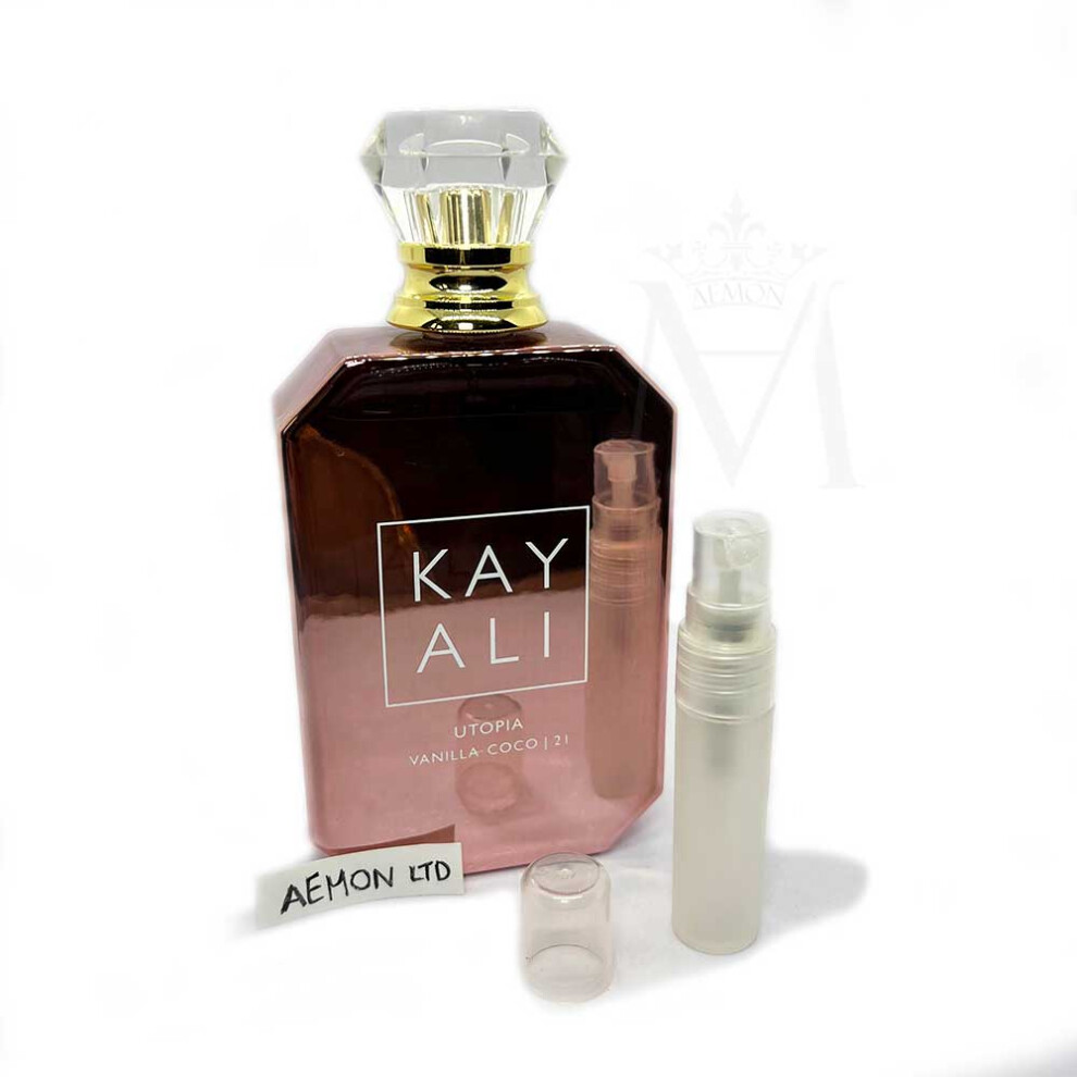 KAYALI UTOPIA VANILLA COCO| 21 5ml eau de parfum TRAVEL SPRAY