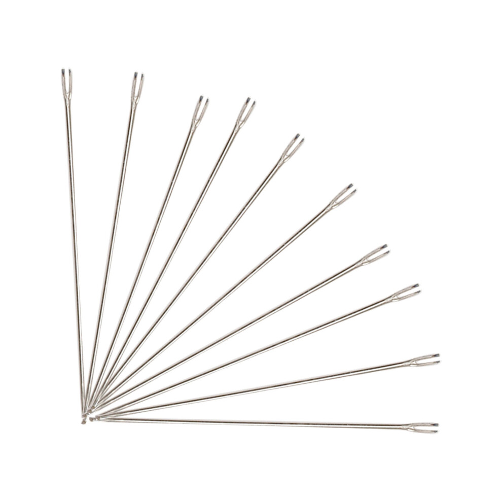 Unisex 10Pcs Doll Hair Rerooting Needle Kit 0.6Mm Doll Making Knitting Tools