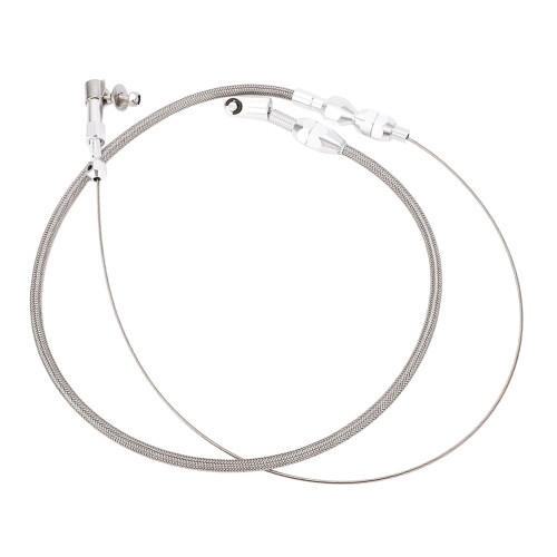 24in Throttle Cable Stainless Steel Flexible Easy 2