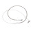 24in Throttle Cable Stainless Steel Flexible Easy 8