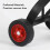 ABS-Stringtrimmer-Rad 12cm, 25-28mm Montage, 767g 5