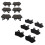 6pcs Front Rear Brake Pads Set Excellent Braking 7