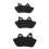6pcs Front Rear Brake Pads Set Excellent Braking 14