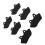 6pcs Front Rear Brake Pads Set Excellent Braking 9