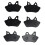 6pcs Front Rear Brake Pads Set Excellent Braking 1