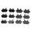 6pcs Front Rear Brake Pads Set Excellent Braking 5