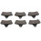 6PCS Brake Pads Low Noise Aging Resistant 15
