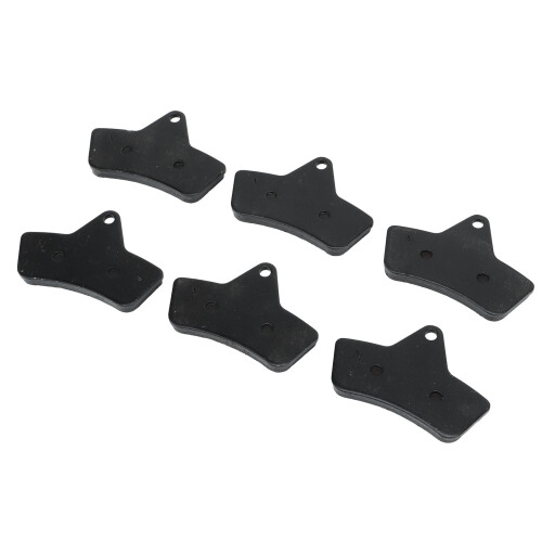 6PCS Brake Pads Low Noise Aging Resistant 2
