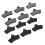 6PCS Brake Pads Low Noise Aging Resistant 8