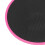 1 paire de sliders ronds double-face de 17,8 cm rose 3