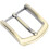 Belt Buckle Brass Retro Removable Single Prong 2