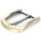 Belt Buckle Brass Retro Removable Single Prong 9