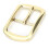 Belt Buckle Brass Retro Removable Single Prong 10
