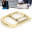 Belt Buckle Brass Retro Removable Single Prong 12