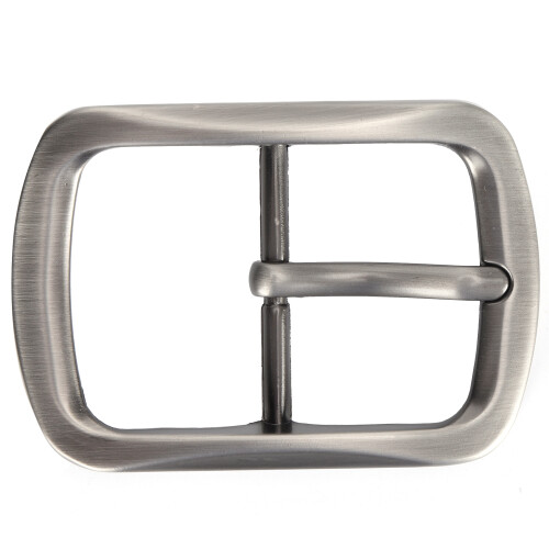 Belt Buckle Brass Retro Removable Single Prong 2