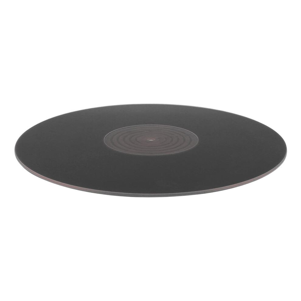 Acrylic Turntable Slipmat For Lp 12 Inch Record Â Anti Static, Black 4691331376535